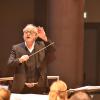 Jubiläumskonzert von Helmut Hubov - Thomas Trachsel in Aktion bei der Uraufführung des Grande Valse Symphonique (Photo: Johannes Stadler)